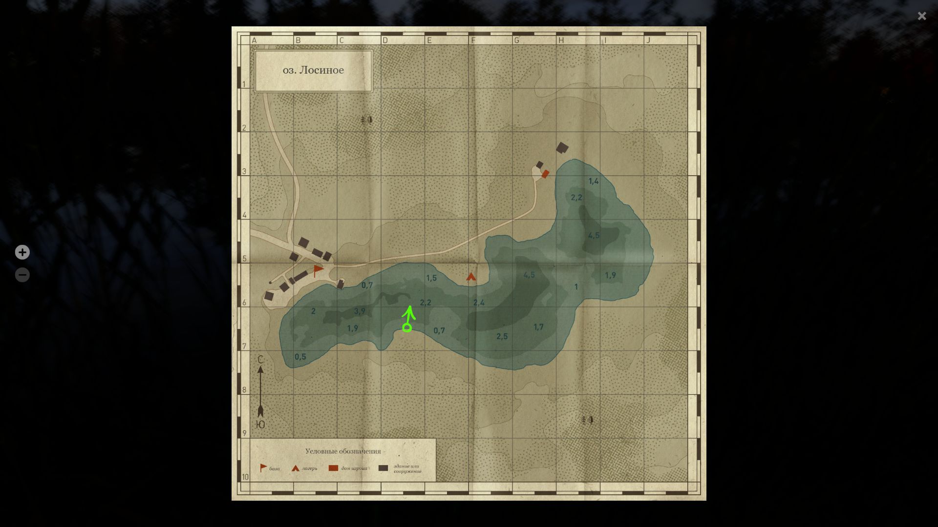 Улов (Разнорыбица) на #трофей_rf4map в RF4