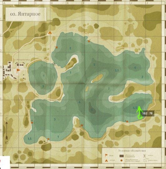Улов (Карп линейный) на #трофей_rf4map в RF4