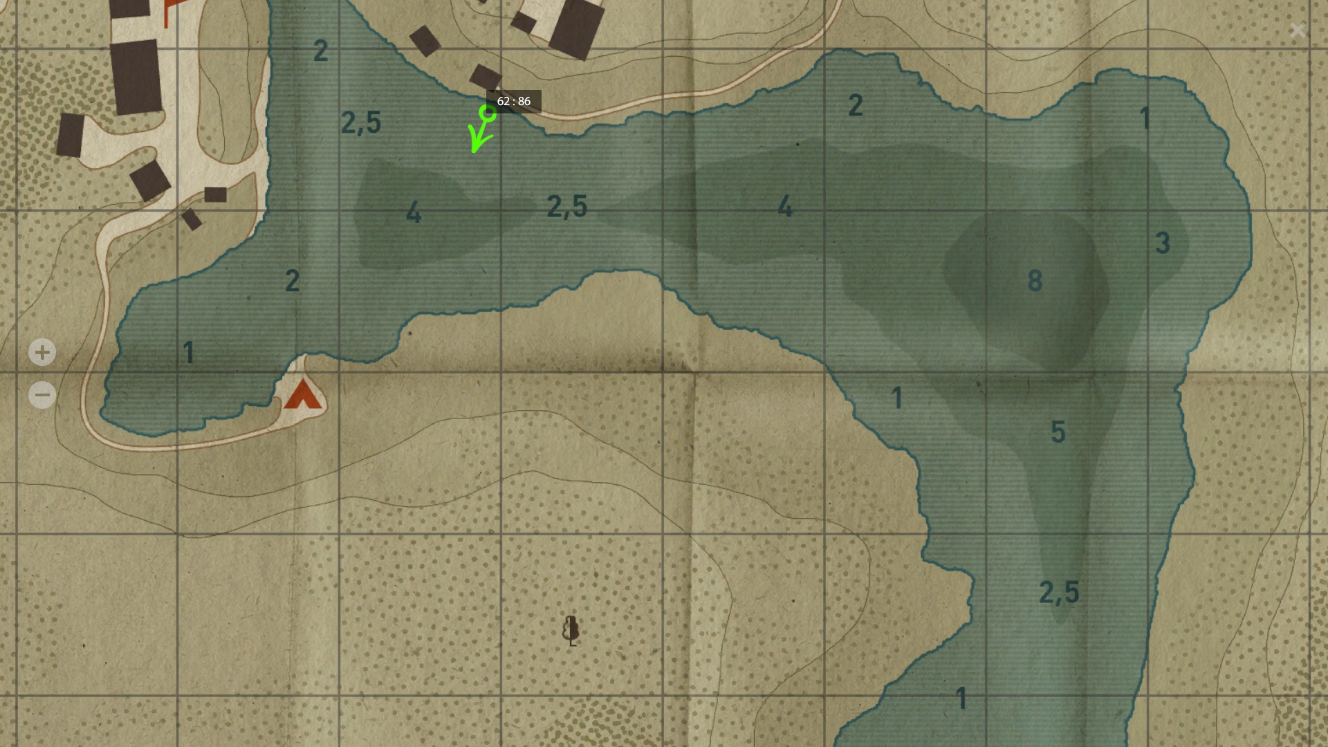 Улов (Язь) на #трофей_rf4map в RF4