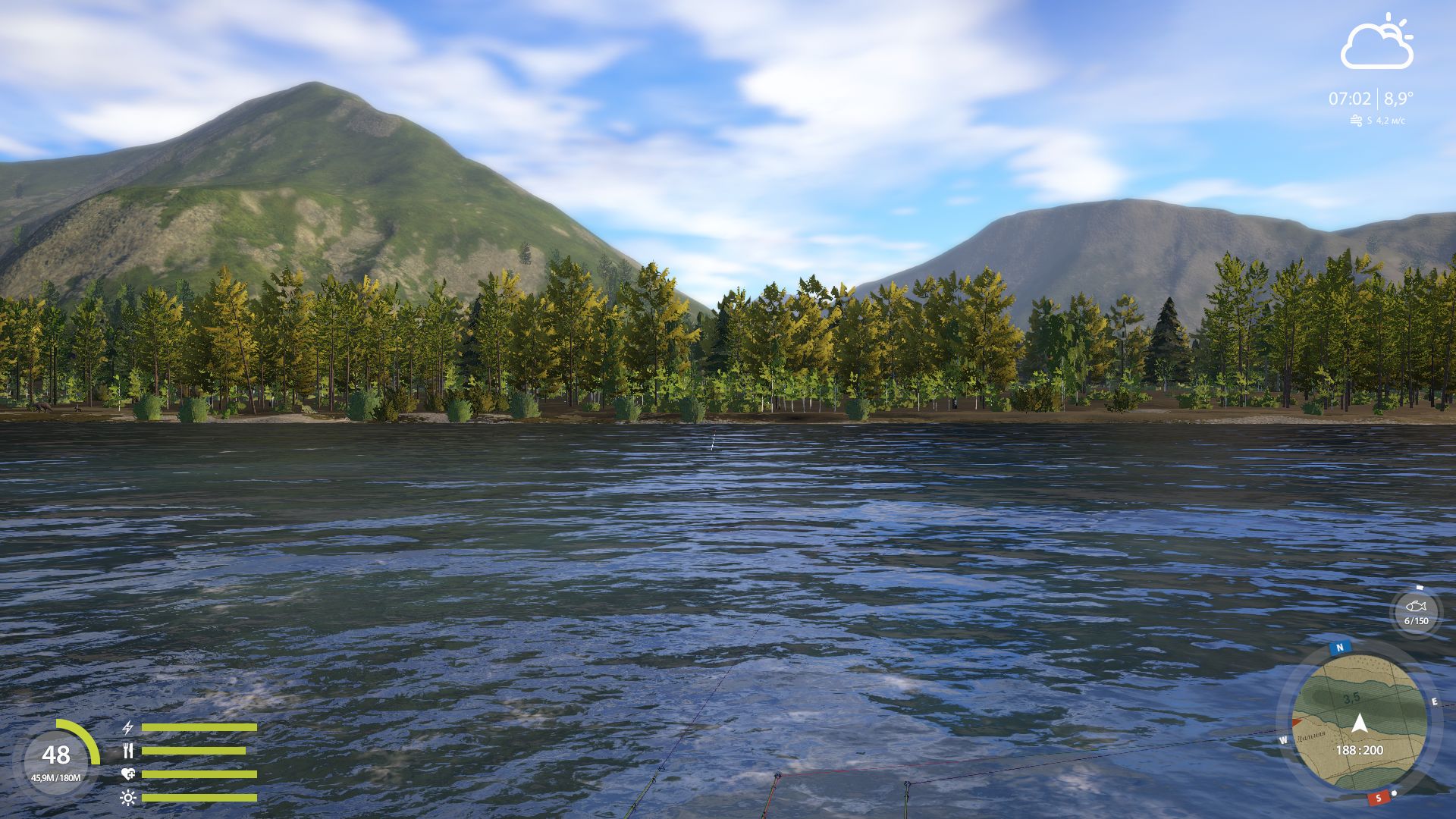 Скриншот точки клева на #трофей_rf4map